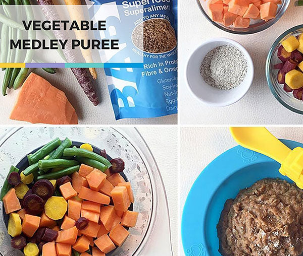 Vegetable Medley Baby Food Puree