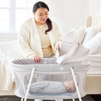 Baby Basics® Infant Bassinet with Canopy