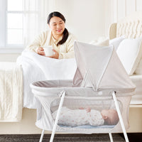 Baby Basics® Infant Bassinet with Canopy